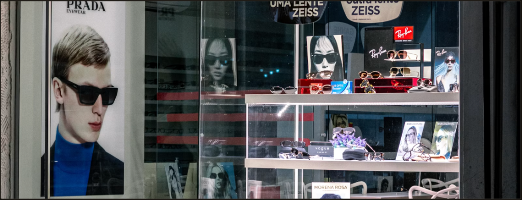 Where stores work best — optical storefront display